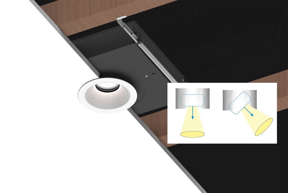 Chicago Rated Shallow Plenum Adjustable Downlights