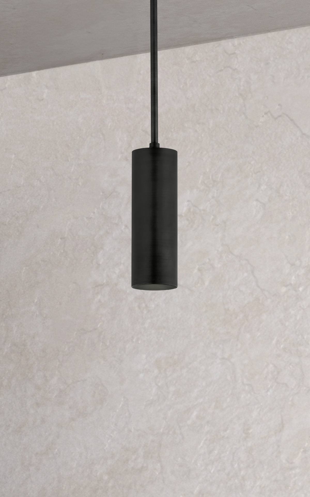 Luxe Pendant 3"in Matte Black Lighting