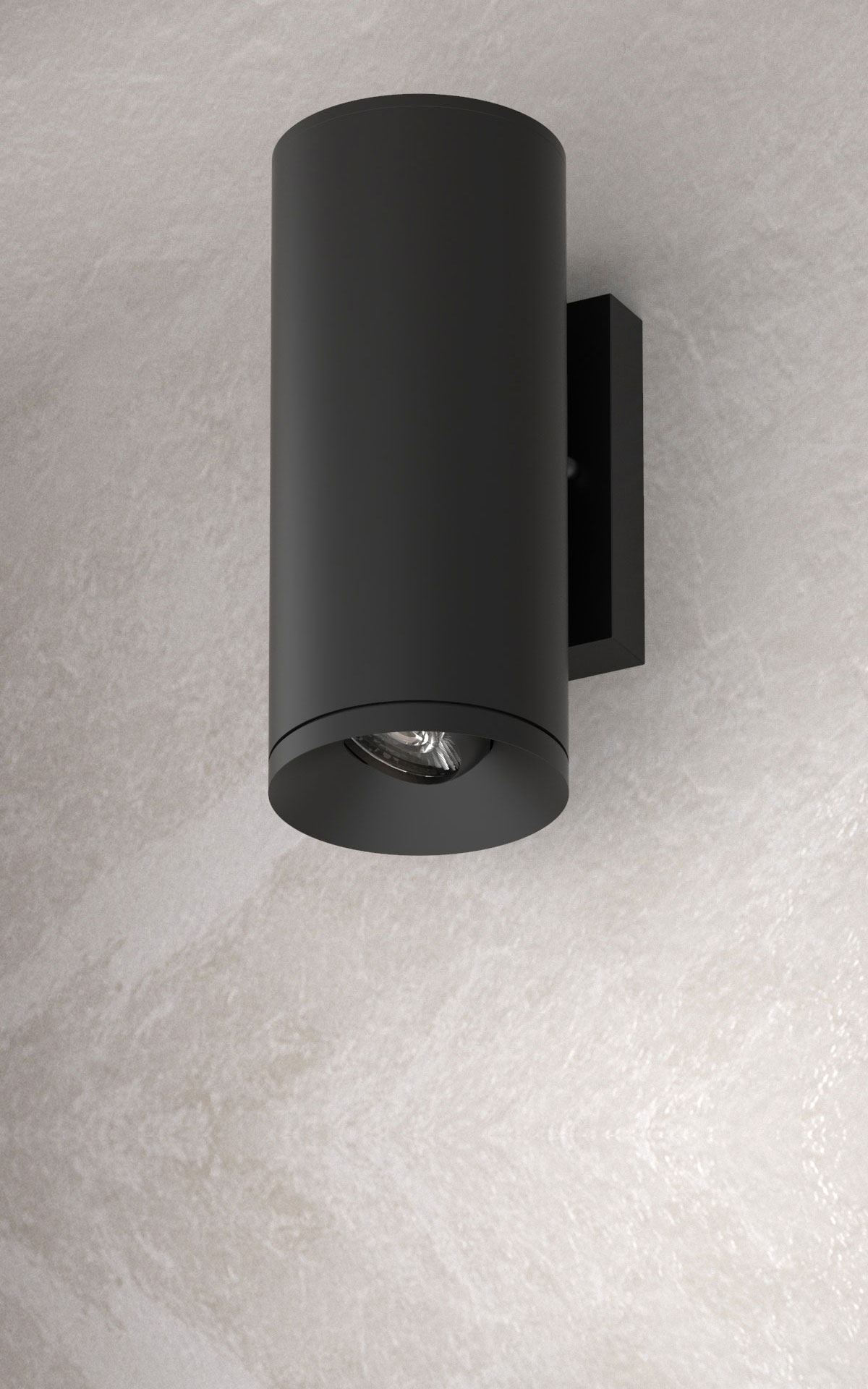 5" Round Adjustable Lens Wall Sconce LED Cylinder Lighting