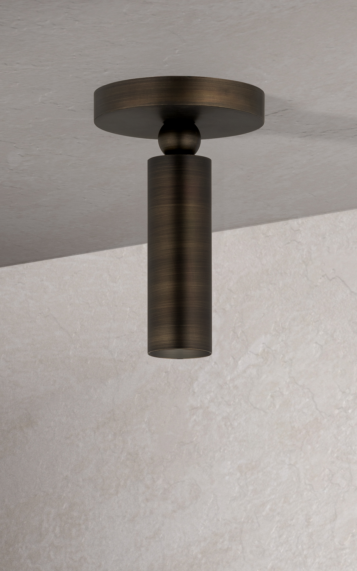 Luxe Pivot in Distressed Bronze Lighting