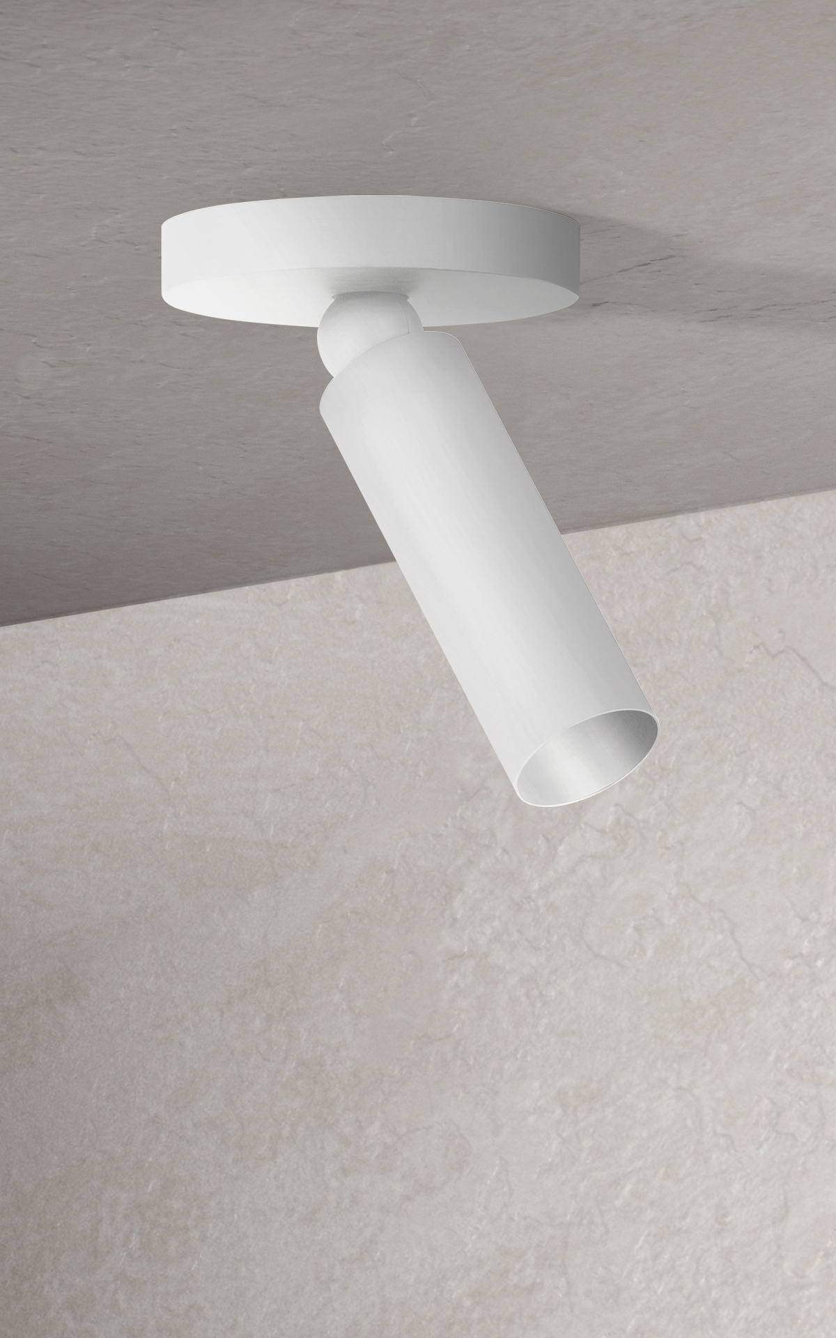 Luxe Pivot in White Lighting
