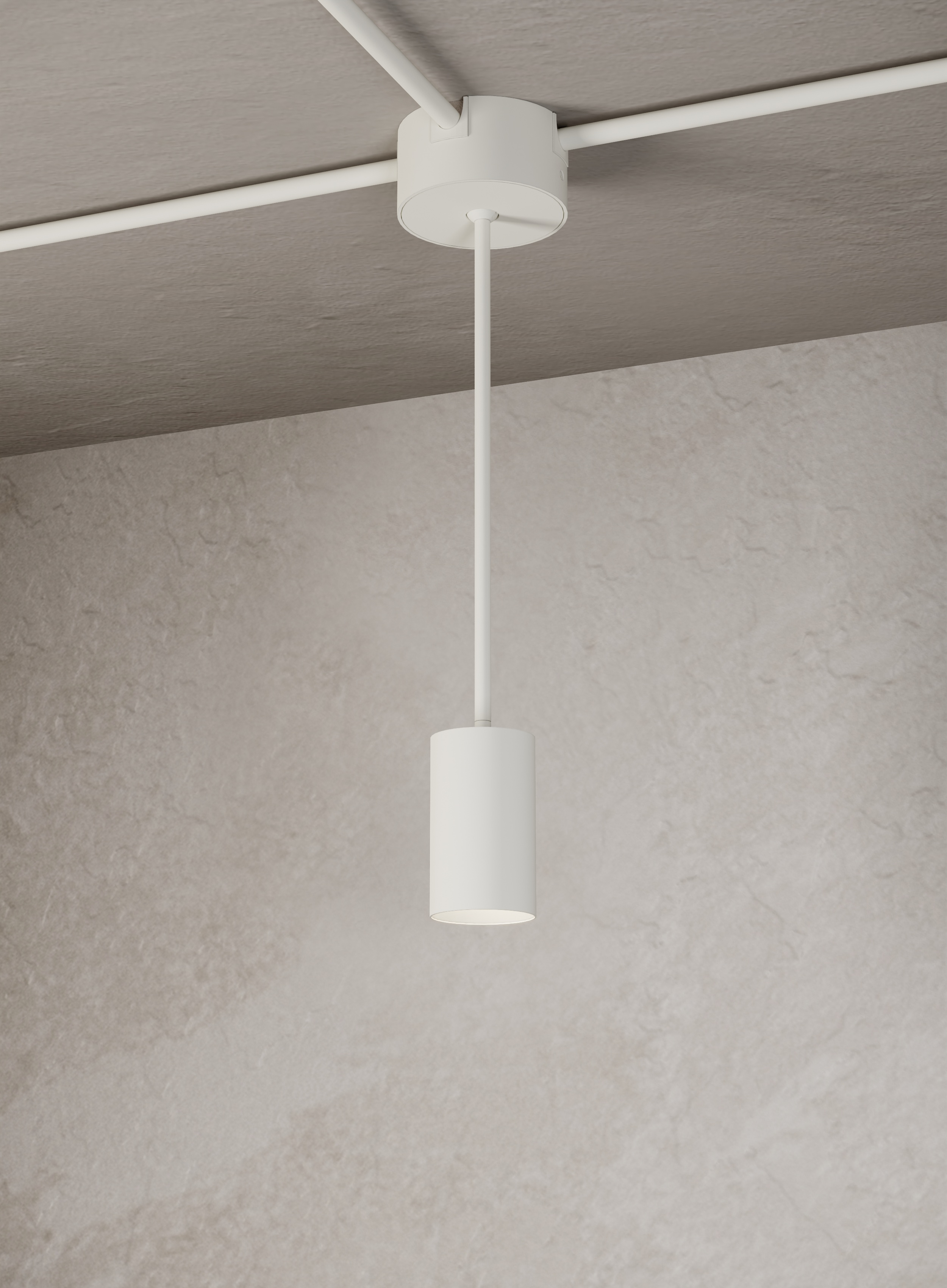 3" Round Conduit Stem Mount Lighting